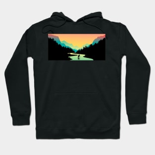 Paddleboard Adventure Wide Hoodie